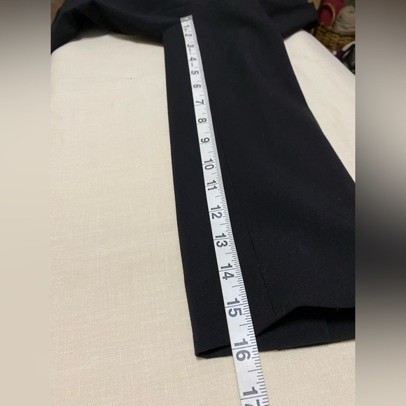 Tahari Arthur S Levine 16 Petite Women’s Black Suit Coat Blazer, Silver Buttons. - Picture 10 of 11